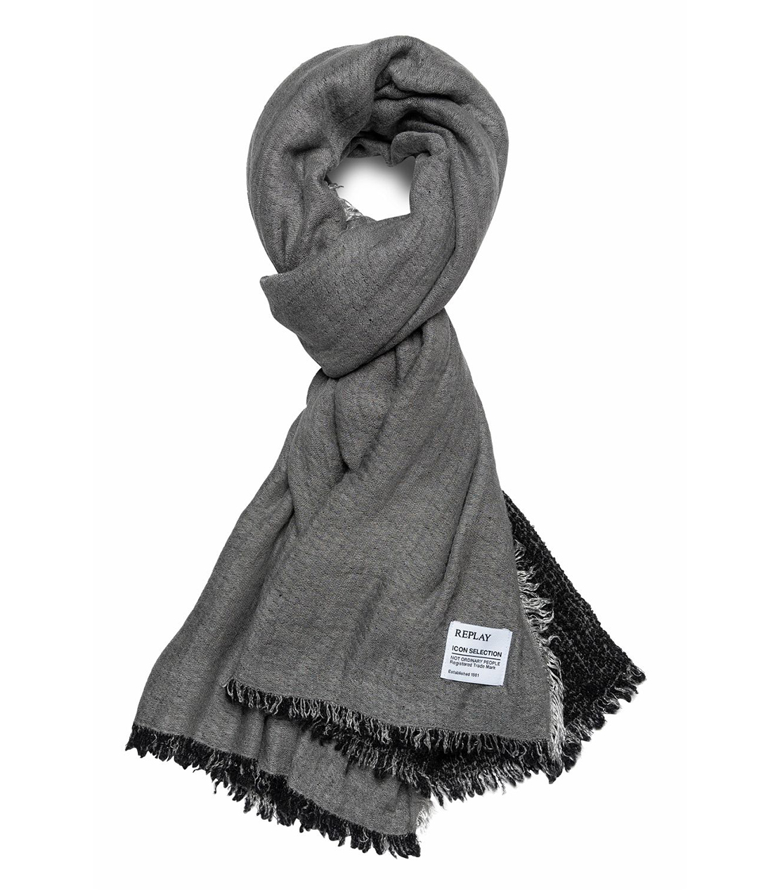 MIXマテリアル フェードストール 詳細画像 ウォッシュブラック 1